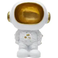 Home Deco Factory Astronaut sleutelbakje - 21 x 28 x 15 cm - kunsthars - sleutel schaaltje