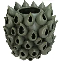 HD Collection Vaas Aardewerk Groen 27,5x27,5x28cm