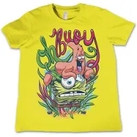 Spongebob Oh Boy Kids T-shirt voor kinderen, geel