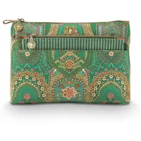 Pip studio Toilettas Set Caryn Cosmetic Bag Combi Jabali Green