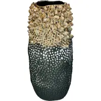 HD Collection Vaas Aardewerk Grijs 24.5x23.5x49cm