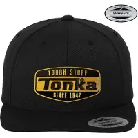 Tonka Tough Stuff Premium Snapback Cap Black