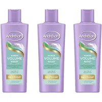 Andrélon Shampoo - Kokos Volume Boost - 3 x 250 ml - verrijkt met kokosextract en aloë vera