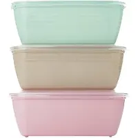 Karma Lunchboxen 1200ml, 12 stuks, kunststof voedselcontainers, BPA-vrij, magnetronbestendig, vaatwasmachinebestendig, diepvries, voedselcontainers met deksel