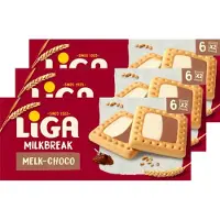 Liga - Milkbreak Duo Melk Choco - 3x 245g