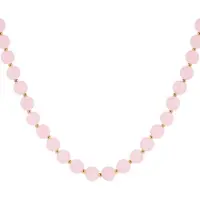 Yehwang Kralenketting Vintage Vibe - Roze