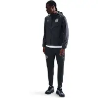 Nike Paris Saint-Germain Windrunner Woven Trainingspak Full-Zip 2025-2026 Donkergrijs Zilver