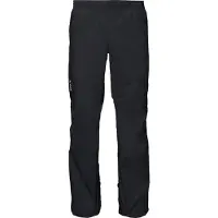 Vaude Men's Drop Pants II, regenbroek, heren, zwart