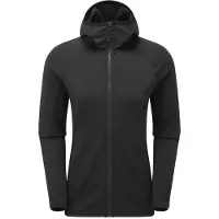 Montane F Protium Hoodie, fleece, dames, zwart
