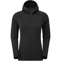 Montane F Fury Hoodie, fleecetrui, dames, zwart