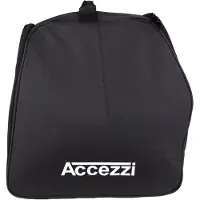 Accezzi skischoen- en helmtas, zwart