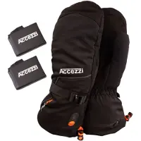 Accezzi Heat Mittens, verwarmde wanten, zwart