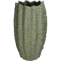 HD Collection Vaas Aardewerk Groen 24x24x43cm