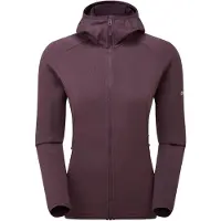 Montane F Protium Hoodie, fleecetrui, dames, paars