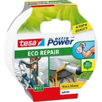 TESA Duct Tape Extra Power Eco Repair - Wit - 10m X 38mm
