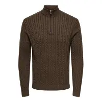 Only & Sons Trui 'ONSLoui' chocoladebruin