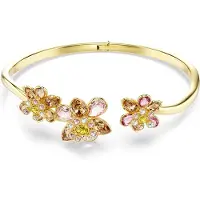 Swarovski Idyllia - Dames Armband - Roze & goudkleurig