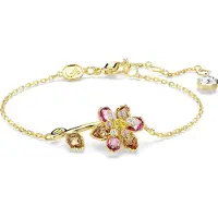 Swarovski - Dames Armband - Transparant & goudkleurig