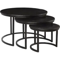 LivingFurn salontafel jerrel kala 74x74x42 mangohout
