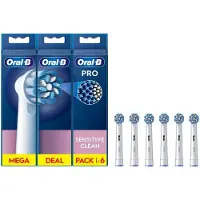 Oral-B Opzetborstels Sensitive 2+2+2st