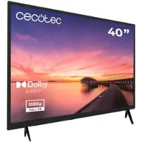 Cecotec 00993, 101,6 cm (40 inch), 1920 x 1080 pixels, Full HD, LED, DVB-C, DVB-S, DVB-S2, DVB-T, DVB-T2, zwart