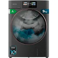 Cecotec Bolero DressCode 9950 Autodose Inverter 3D Steel A, voorzijde vulling, 9 kg, C, 76 dB, 1400 toeren per minuut, A