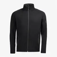 FHB Kuno Fleecejack Powerstretch Zwart maat S heren