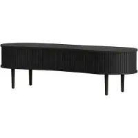 UMAGE Audacious TV Bankje Black Oak | Charcoal