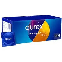 Durex Natural XL- Condooms - Extra Groot - 144 stuks
