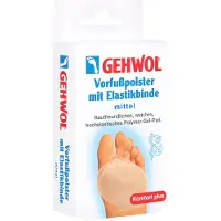 GEHWOHL Anti Druk Voorvoetkussen G in Elastische Bandage 1Stuks
