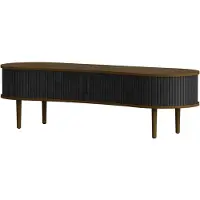 UMAGE Audacious TV Bankje Dark Oak | Charcoal