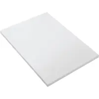 Boss & Wessing Topblad t.b.v wastafelonderkast bws wanda zonder afvoergat 80x1,2x52,5 cm mat wit