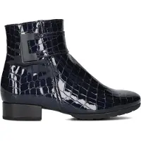 Gabor Dames Enkellaarsjes 712 - Blauw - Maat 37,5