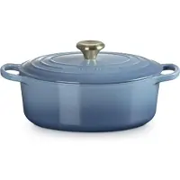 Le Creuset Signature ovale braadpan 4,1 L Chambray