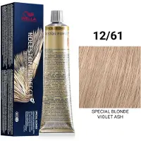 Wella Koleston Perfect Me+ Special Blonde Permanent Creme Colour 12/61 Special Blonde Violet Ash Haarverf - 60ml