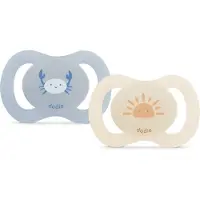 Dodie Anatomische Schnuller Blau-Beige 0-2 Monate 2 St Speen