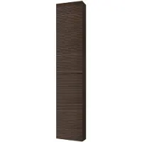 SaniGoods Lucille kolomkast donker walnoot 35x35x160cm