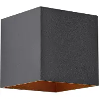QAZQA Buiten Wandlamp Zwart Incl. LED IP65 Solar - Charlene