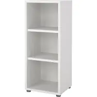 Ebuy24 Prima wandkast 3 vakken wit.