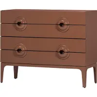 Woood Merge Ladekast/Commode - Hout - Oud Roze - 89x110x44