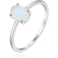 Elenza AMS Elenza .925 Zilveren Ring met Opaalsteen-16mm