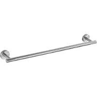 REA 6603 Modern - Handdoekhouder - Geborsteld Nikkel - 8X60,5X5Cm
