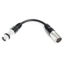 CHAUVET DJ DMX3F5M 3-Pin F to 5-Pin M DMX verloopkabel