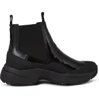 Woden Chelsea boots 'Hega Patent' zwart