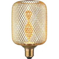 Paulmann 29084 LED-lamp E27 Cilinder Helix 3.5 W Goud (Ø x h) 100 mm x 162 mm 1 stuk(s)