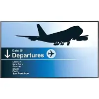 AG Neovo AG PD-65Q 65" LED (3840 x 2160 Pixels, 64.50"), Digitale bewegwijzering, Zwart