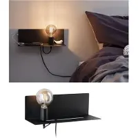 Paulmann Wandlamp met opbergruimte, model Devara, E27, max. 40W