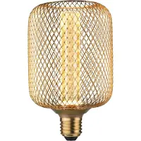 Paulmann 29085 LED-lamp E27 Cilinder Spiral 4.2 W Goud (Ø x h) 100 mm x 162 mm 1 stuk(s)