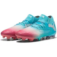 Puma Future 8 Ultimate Re-Charge Gras Voetbalschoenen (FG) Blauw Roze Wit