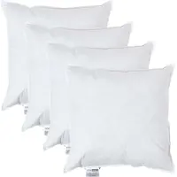 Homescapes kussenvullingen set van 4 – 45×45 cm – eendenveren binnenkussens – OEKO-TEX katoen – RDS-gecertificeerd – wasbaar